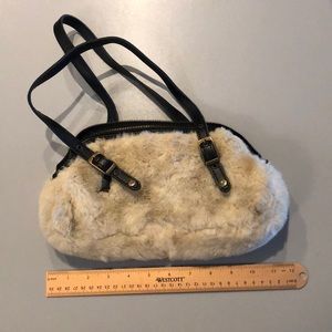 Roxy Faux Fur Handbag